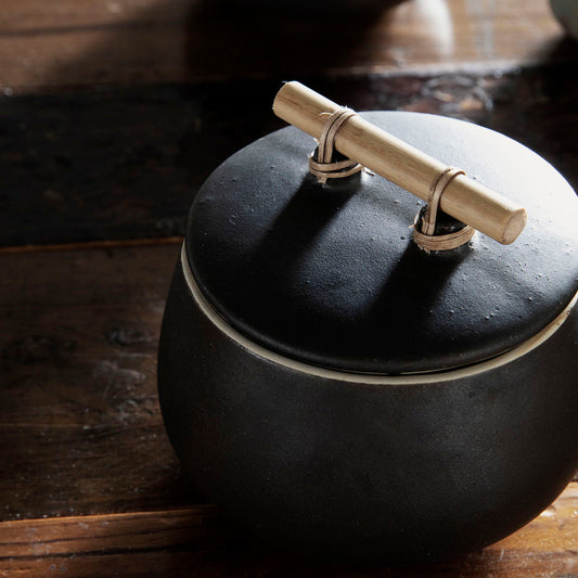 Small Pot with Cover