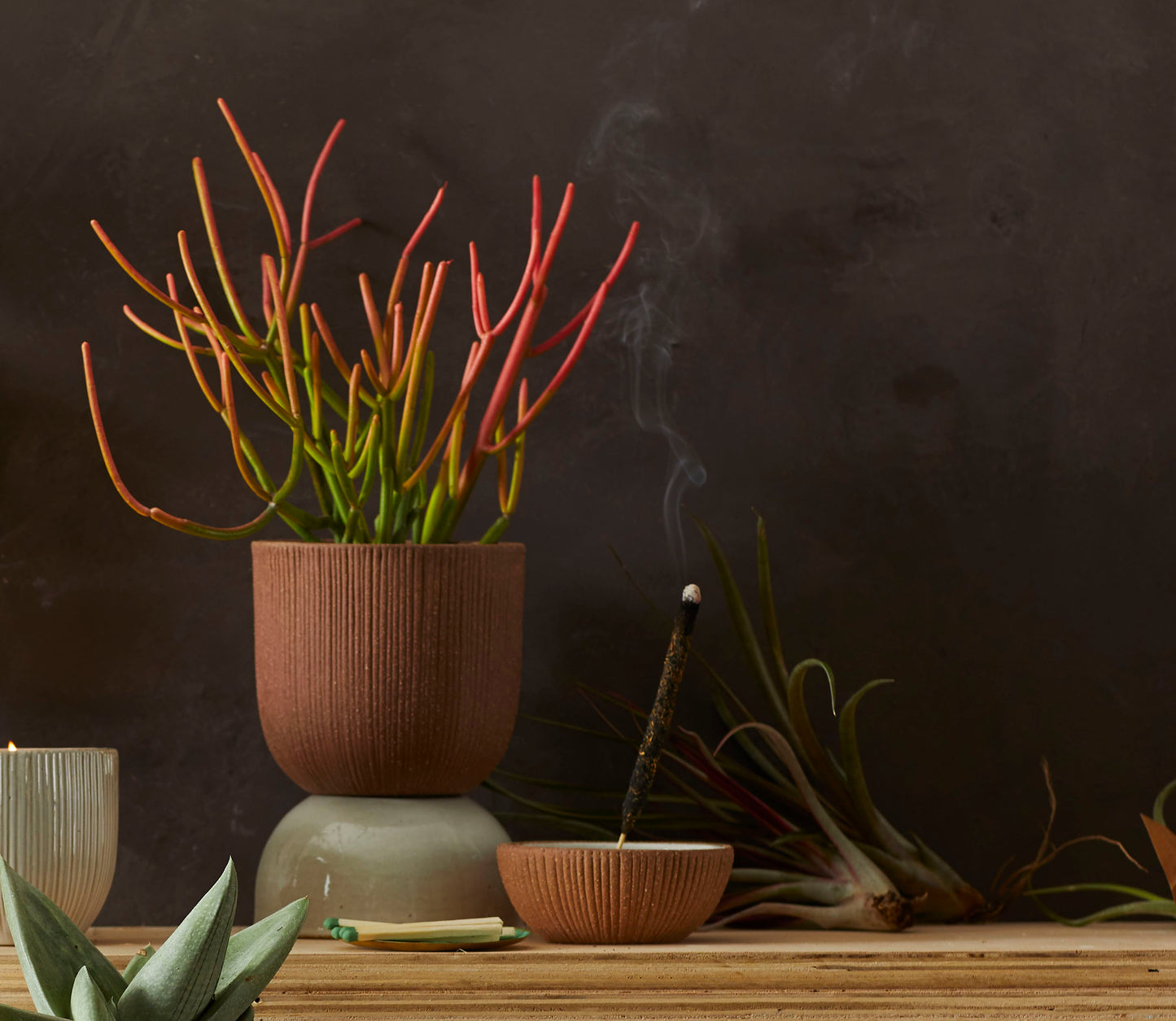 Clay Incense Burner