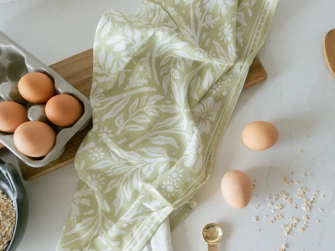 Wildflower Tea Towel