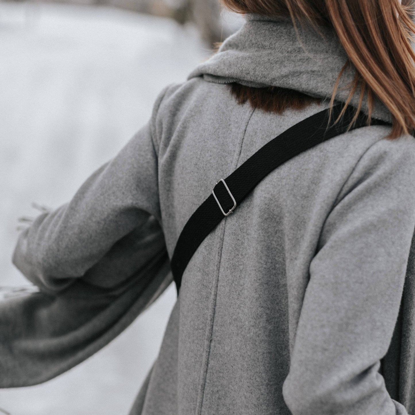 Adjustable Corduroy Belt Bag