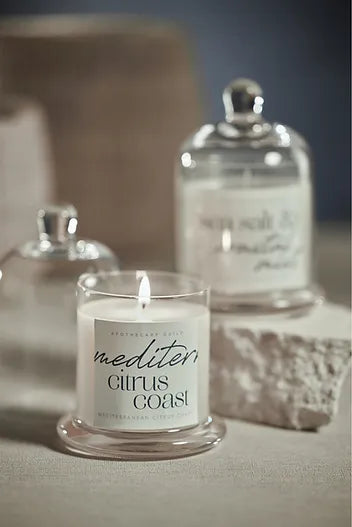 Glass Dome Candle | Sea Salt