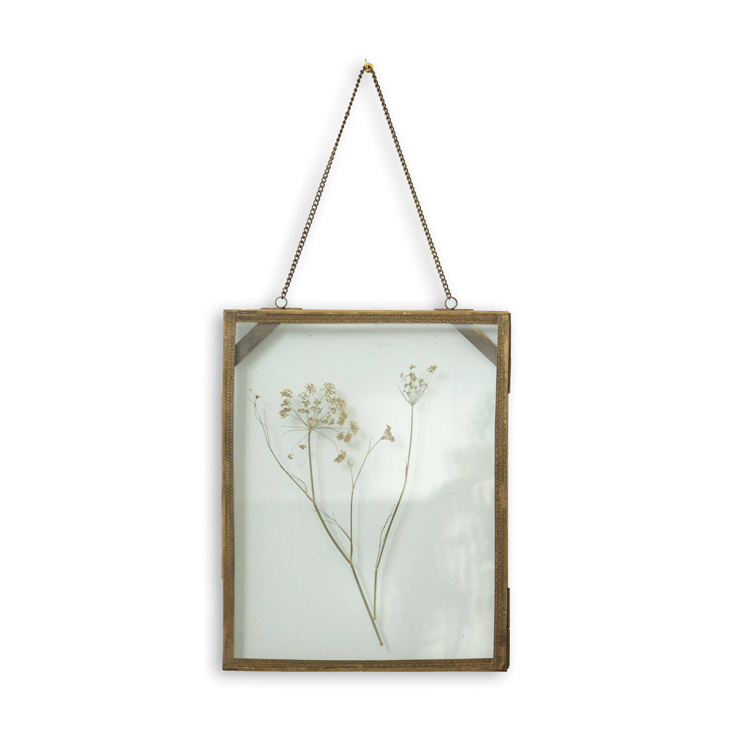 Brass Hanging Photo Frame