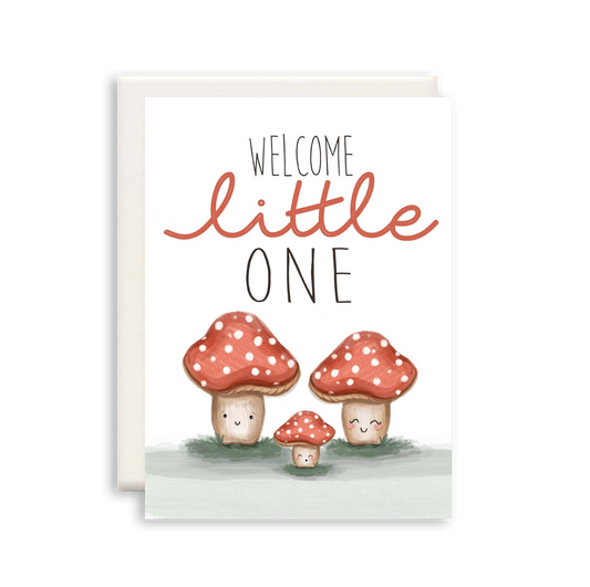 Welcome Little One | Congratulations Card