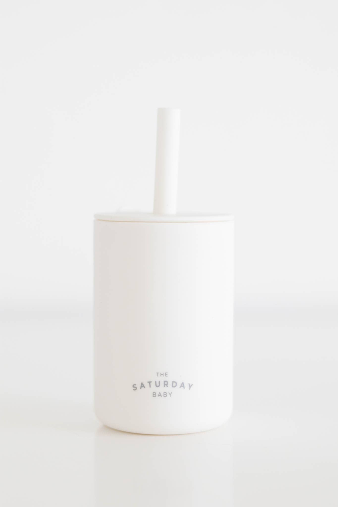 Saturday Silicone Straw Cup