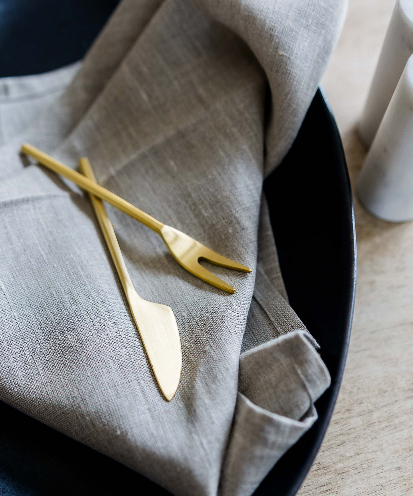 Brass Serving Set