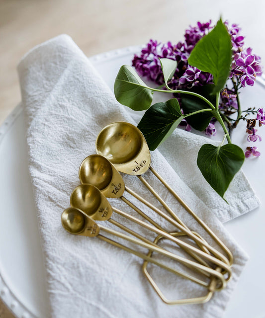 Brass Measuring Spoons