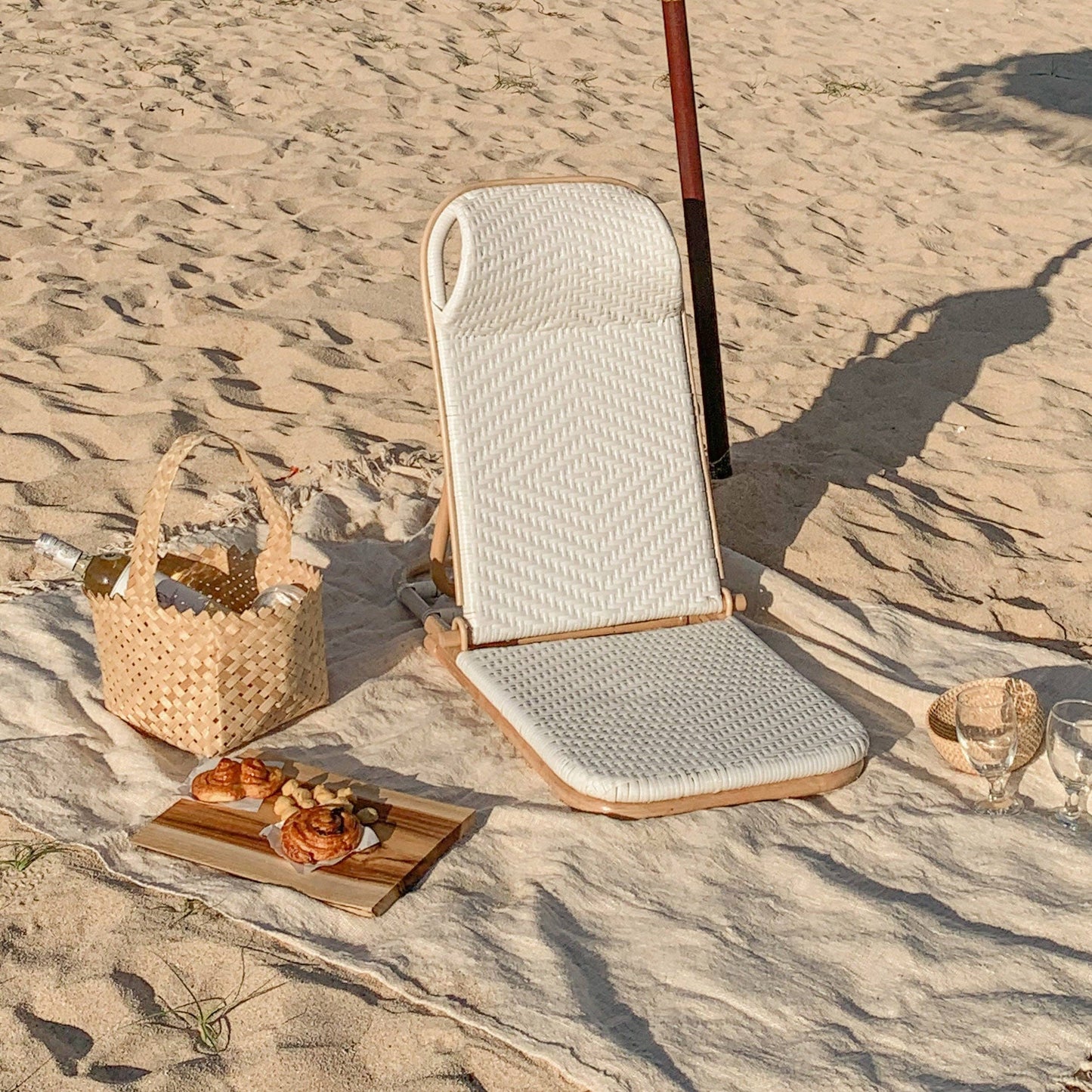 Calila Rattan Lounge Chair